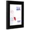 Frame USA Corporate Rounded Black Satin Single Image Picture Frame